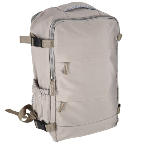 Plecak podróżny turystyczny bagaż szary 45x30 cm Kik Sp. z o. o. Sp. k.