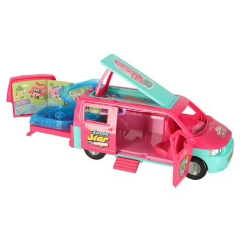 Samochód dla lalek kempingowy kamper akcesoria lalka basen Kik Sp. z o. o. Sp. k.