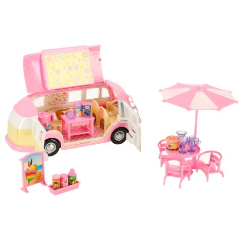 Samochód lodziarnia sklep z lodami kamper rozkładany stolik krzesła 30 elementów Kik Sp. z o. o. Sp. k.