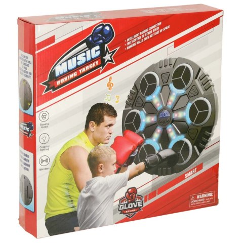 Tarcza bokserska treningowa na ścianę trenażer muzyka Bluetooth LED USB Kik Sp. z o. o. Sp. k.