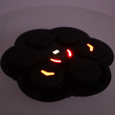 Tarcza bokserska treningowa na ścianę trenażer muzyka LED USB rękawice Kik Sp. z o. o. Sp. k.