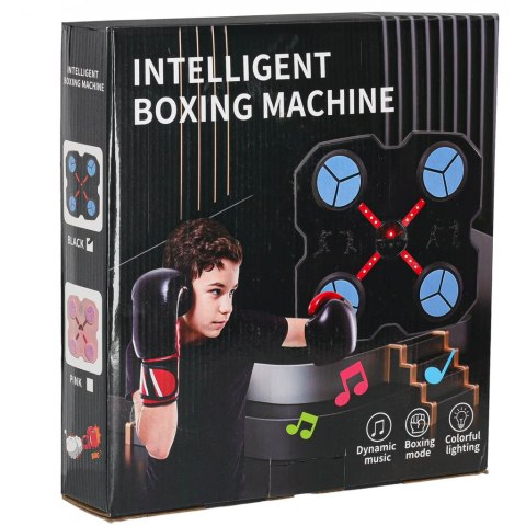 Tarcza bokserska treningowa na ścianę trenażer muzyka LED USB rękawice Kik Sp. z o. o. Sp. k.