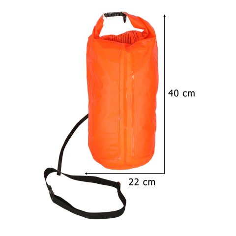 Bojka do pływania boja asekuracyjna ratunkowa pływacka sucha kieszeń gwizdek 20l Kik Sp. z o. o. Sp. k.