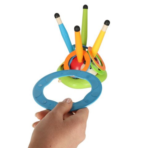 Gra zręcznościowa dla dzieci skakanka wyrzutnia rzut do celu biedronka 3w1 Kik Sp. z o. o. Sp. k.