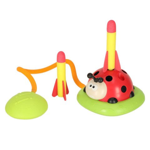 Gra zręcznościowa dla dzieci skakanka wyrzutnia rzut do celu biedronka 3w1 Kik Sp. z o. o. Sp. k.