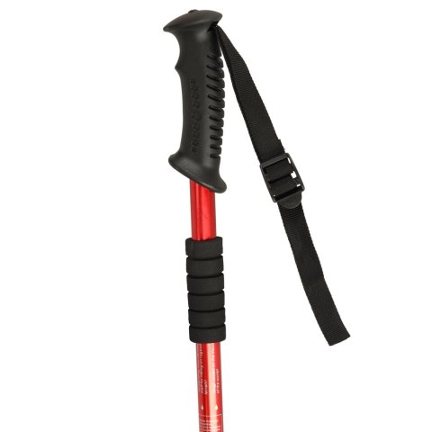 Kijki kije trekkingowe do nordic walking składane 2 sztuki czerwone Kik Sp. z o. o. Sp. k.