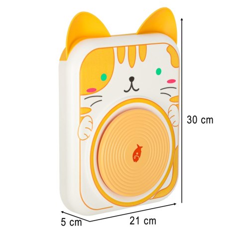 Koło garncarskie zestaw kreatywny glina farby kotek żółty Kik Sp. z o. o. Sp. k.