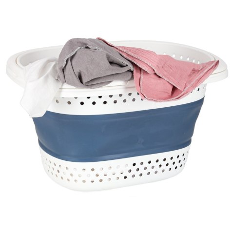 Kosz na pranie składany silikonowy duży koszyk 32L Kik Sp. z o. o. Sp. k.