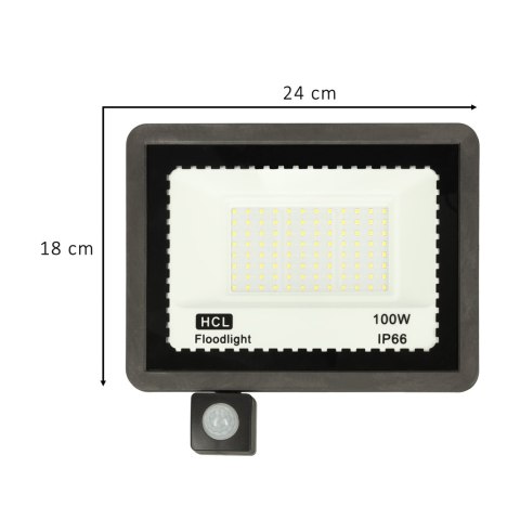 Lampa czujnik ruchu reflektor 100W Kik Sp. z o. o. Sp. k.
