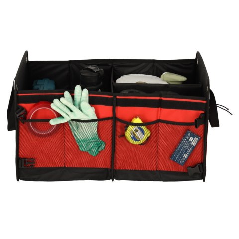 Organizer do bagażnika duża torba do samochodu czarny czerwony Kik Sp. z o. o. Sp. k.