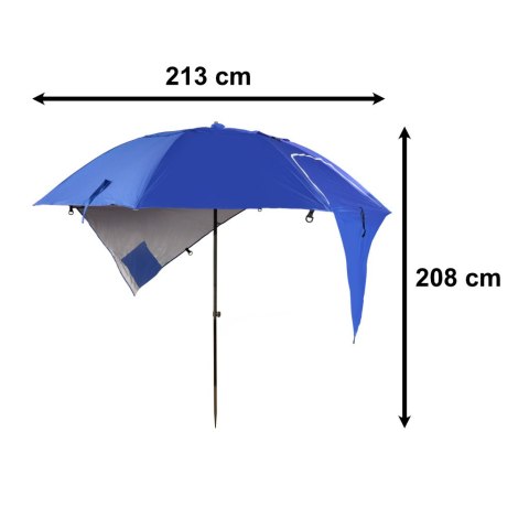 Parasol namiot plażowy ogrodowy składany duży XXL 213cm Kik Sp. z o. o. Sp. k.