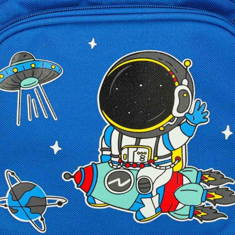 Plecak dla przedszkolaka szkolny dziecięcy astronauta 30x22x11cm Kik Sp. z o. o. Sp. k.