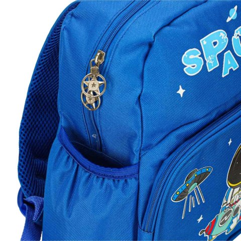 Plecak dla przedszkolaka szkolny dziecięcy astronauta 30x22x11cm Kik Sp. z o. o. Sp. k.