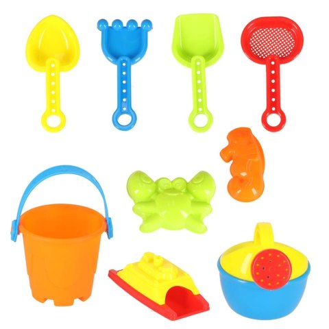 Stolik wodny cztery części piaskownica łopatki konewka stołek Kik Sp. z o. o. Sp. k.