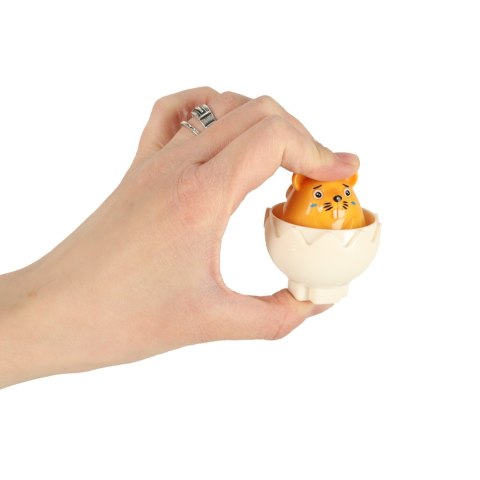 Układanka edukacyjna sorter dopasuj kształty jajka montessori zwierzątka 6 szt Kik Sp. z o. o. Sp. k.