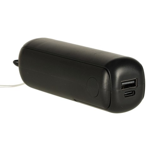 Wiatrak biurkowy wentylator mini ręczny składany wiatraczek przenośny USB czarny Kik Sp. z o. o. Sp. k.