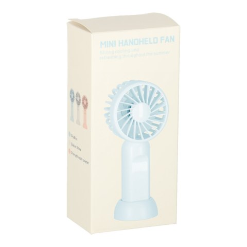 Wiatrak biurkowy wentylator mini ręczny wiatraczek przenośny USB 13,8cm Kik Sp. z o. o. Sp. k.