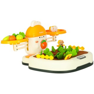 Gra planszowa zręcznościowa marchewkowe pole familijna gra dla dzieci Kik Sp. z o. o. Sp. k.