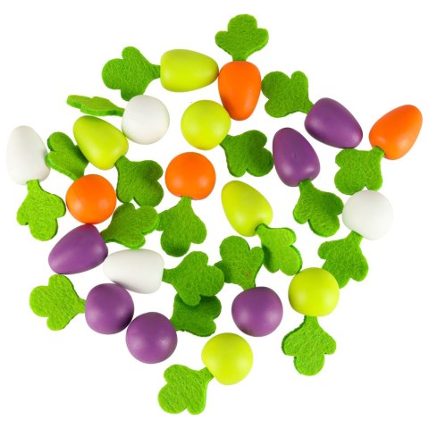 Gra planszowa zręcznościowa marchewkowe pole familijna gra dla dzieci Kik Sp. z o. o. Sp. k.