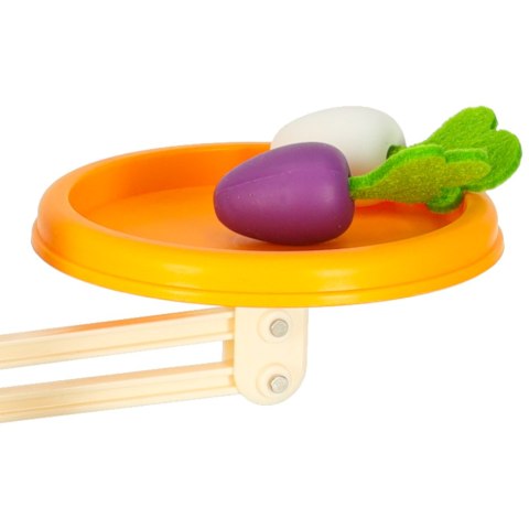 Gra planszowa zręcznościowa marchewkowe pole familijna gra dla dzieci Kik Sp. z o. o. Sp. k.