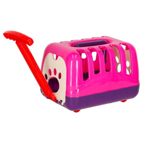 Królik króliczek z marchewką pluszowy chodzi rusza uszami Kik Sp. z o. o. Sp. k.