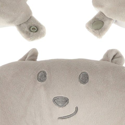 Poduszka podróżna 2w1 rogal pod kark do samolotu samochodu maskotka miś Kik Sp. z o. o. Sp. k.