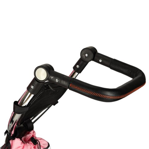 Rowerek trójkołowy Trike Fix V3 rower spacerówka 3w1 obracany 360 wolne koło różowy Kik Sp. z o. o. Sp. k.