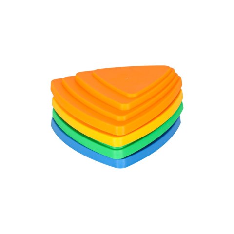 Ścieżka sensoryczna kamienie rzeczne do treningu równowagi podłoga to lawa gra 11 elementów kolorowa Kik Sp. z o. o. Sp. k.