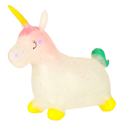 Skoczek dla dzieci do skakania z pompką gumowy jednorożec Kik Sp. z o. o. Sp. k.