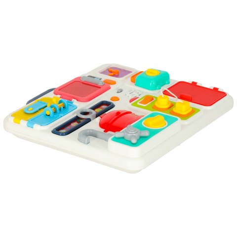 Tablica manipulacyjna sensoryczna montessori kuchnia zegar światło dźwięk Kik Sp. z o. o. Sp. k.