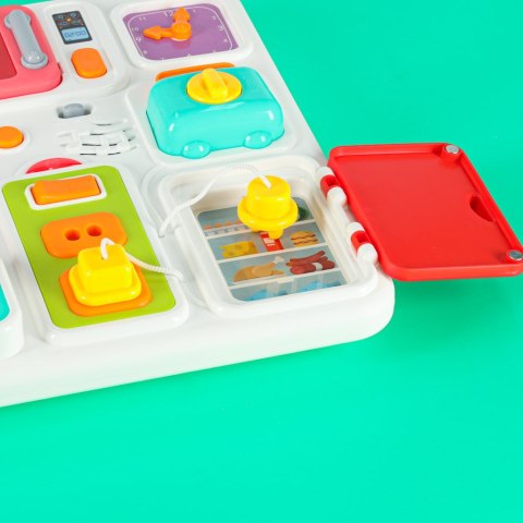 Tablica manipulacyjna sensoryczna montessori kuchnia zegar światło dźwięk Kik Sp. z o. o. Sp. k.