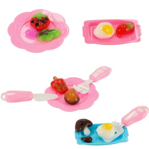 Klej żel kryształowy 3D crystal glue magiczna kuchnia szablony kreatywny zestaw 62 elementy różowy Kik Sp. z o. o. Sp. k.