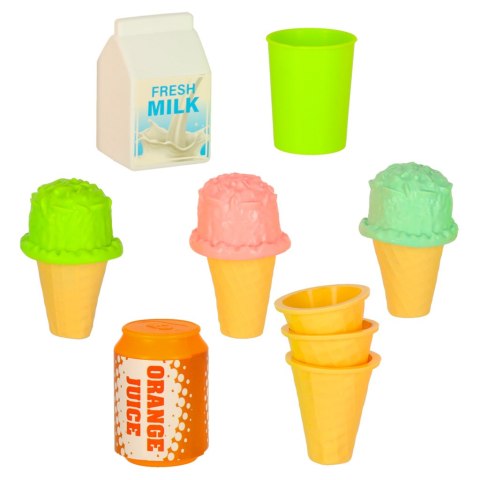 Kosz piknikowy koszyk lodziarnia desery jedzenie prowiant przekąski na piknik Kik Sp. z o. o. Sp. k.