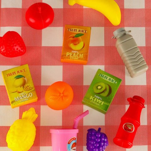 Kosz piknikowy koszyk owoce soki napoje jedzenie prowiant przekąski na piknik Kik Sp. z o. o. Sp. k.