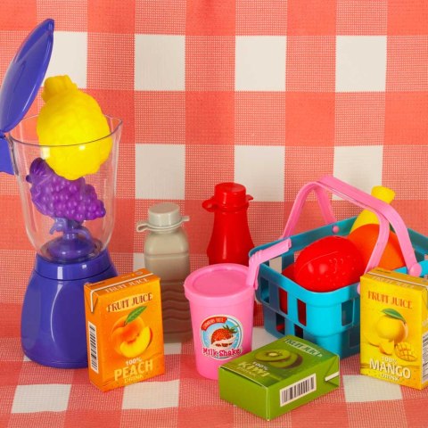 Kosz piknikowy koszyk owoce soki napoje jedzenie prowiant przekąski na piknik Kik Sp. z o. o. Sp. k.