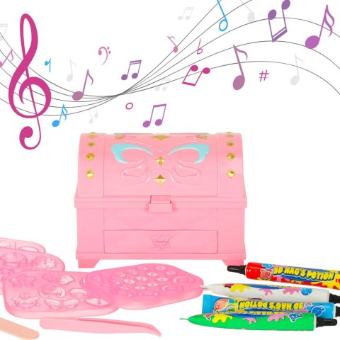 Kreatywny zestaw do robienia biżuterii koralików zawieszek magiczne pudełko UV Kik Sp. z o. o. Sp. k.