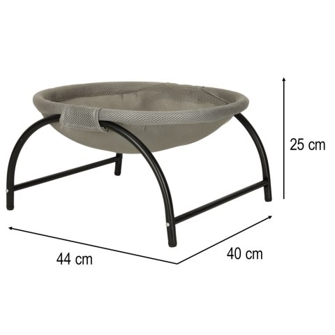 Legowisko hamak dla kota posłanie dla zwierząt na nóżkach 45x42x23 cm Kik Sp. z o. o. Sp. k.