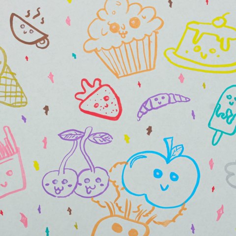 Markery akrylowe do tkanin kamieni pisaki flamastry mazaki wodoodporne DIY 12 szt. Kik Sp. z o. o. Sp. k.