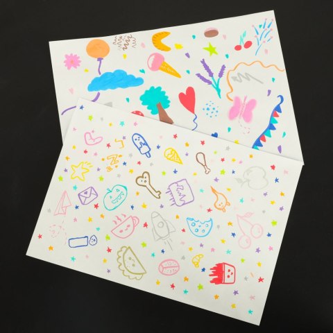 Markery akrylowe do tkanin kamieni pisaki flamastry mazaki wodoodporne DIY 24 szt. Kik Sp. z o. o. Sp. k.