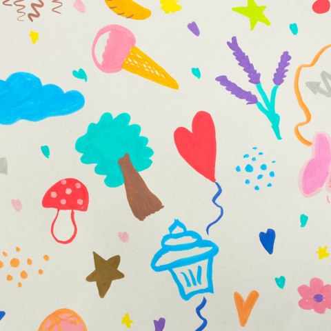 Markery akrylowe do tkanin kamieni pisaki flamastry mazaki wodoodporne DIY 24 szt. Kik Sp. z o. o. Sp. k.