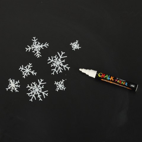 Markery kredowe pisaki do szyb tablic potykaczy cenówek zmywalne 8szt Kik Sp. z o. o. Sp. k.