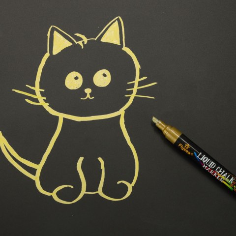 Markery pisaki kredowe do tablic szyb 12 szt. Kik Sp. z o. o. Sp. k.