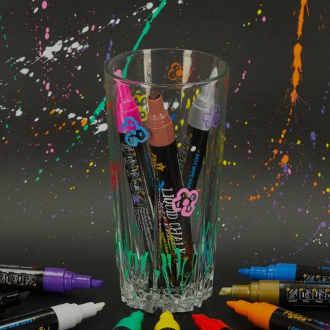 Markery pisaki kredowe do tablic szyb 12 szt. Kik Sp. z o. o. Sp. k.