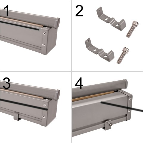 Markiza boczna tarasowa LUARO parawan zwijany 180 x 400 cm beżowy Kik Sp. z o. o. Sp. k.