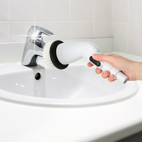 Mop obrotowy elektryczna szczotka do czyszczenia 9 głowicami szczotkującymi Kik Sp. z o. o. Sp. k.