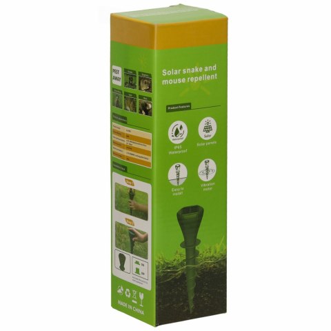 Odstraszacz solarny na krety nornice węże przeciwko kretom gryzoniom 2 szt. Kik Sp. z o. o. Sp. k.