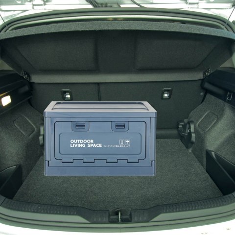 Organizer do bagażnika samochodowy pudełko skrzynka składana 25l granatowa Kik Sp. z o. o. Sp. k.