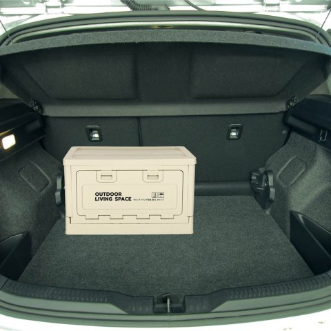 Organizer do bagażnika samochodowy pudełko skrzynka składana 25l szara Kik Sp. z o. o. Sp. k.