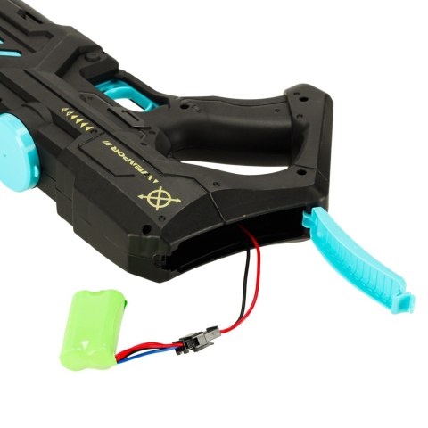 Pistolet karabin na wodę elektryczny mocny profesjonalny broń wodna dla dzieci czarny Kik Sp. z o. o. Sp. k.