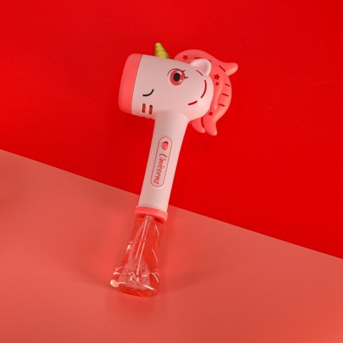 Pistolet na bańki mydlane maszyna do baniek jednorożec różdżka światło dźwięk Kik Sp. z o. o. Sp. k.